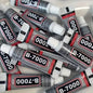 5-Pack: B-7000 Adhesive Glue for Jewelry, Plastic, Metal, Glass, Ceramic