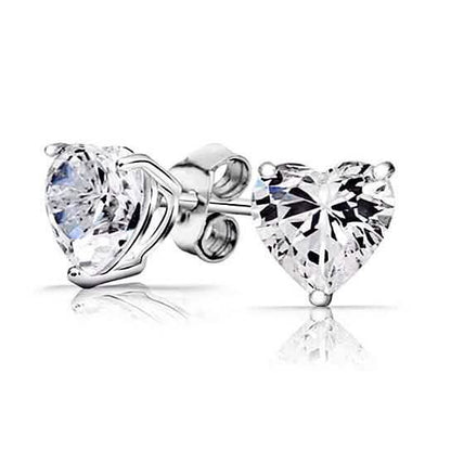 5-Pack: Swarovski Crystal Sterling Silver Stud Earrings For Women