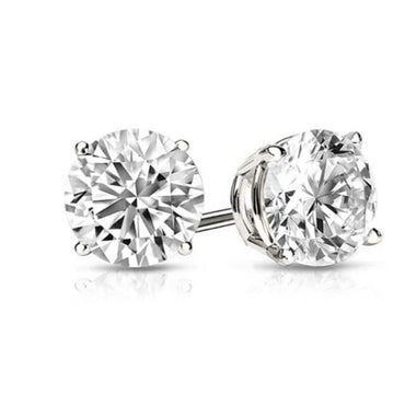 5-Pack: Swarovski Crystal Sterling Silver Stud Earrings For Women