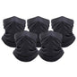 5-Pack: Unisex Moisture Wicking Gaiter Face Neck Scarf Bandanna