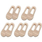 5-Pair: Women's No Show Socks