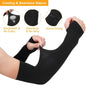 5-Pairs: Cooling Arm Sleeve Anti-UV Sun Protection