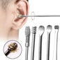 5-Piece: Stainless Steel Earpick Set