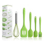 5-Pieces: Silicone Cooking Utensils Sets
