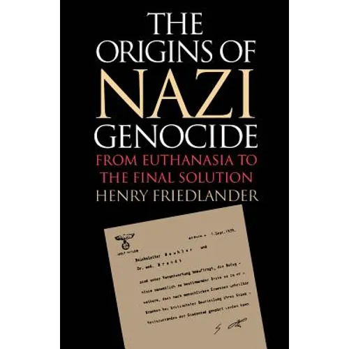 Origins of Nazi Genocide - Paperback