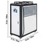 Smart Air-Cooled SS Industrial Water Chiller With LCD Display (SAK26458)