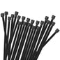 500-Piece: Black Nylon Cable Ties