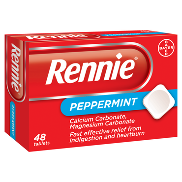 Rennie Peppermint 48 Tablets