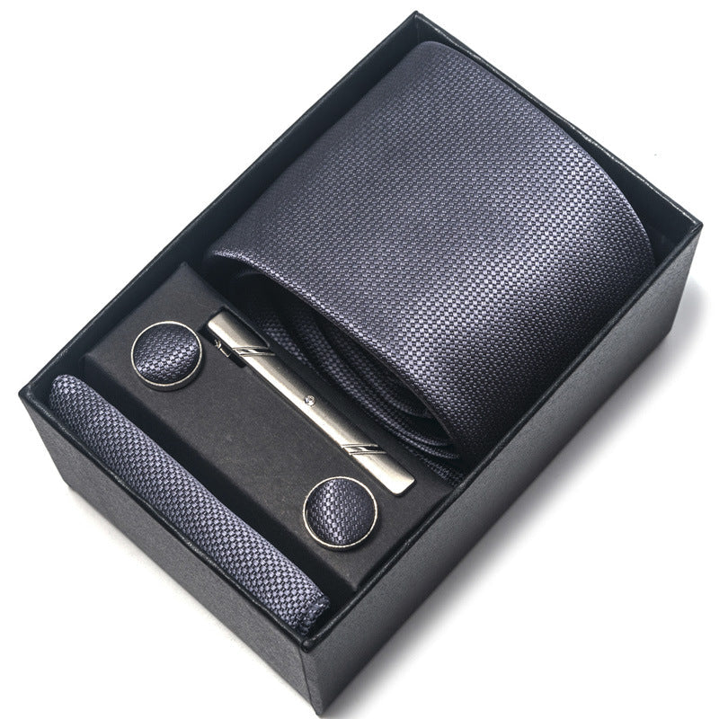 Direct-supply Mens Polyester Yarn-dyed Jacquard Formal Tie