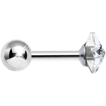 18G 1/4 Crystalline Gem Gleaming Star Tragus Cartilage Earring