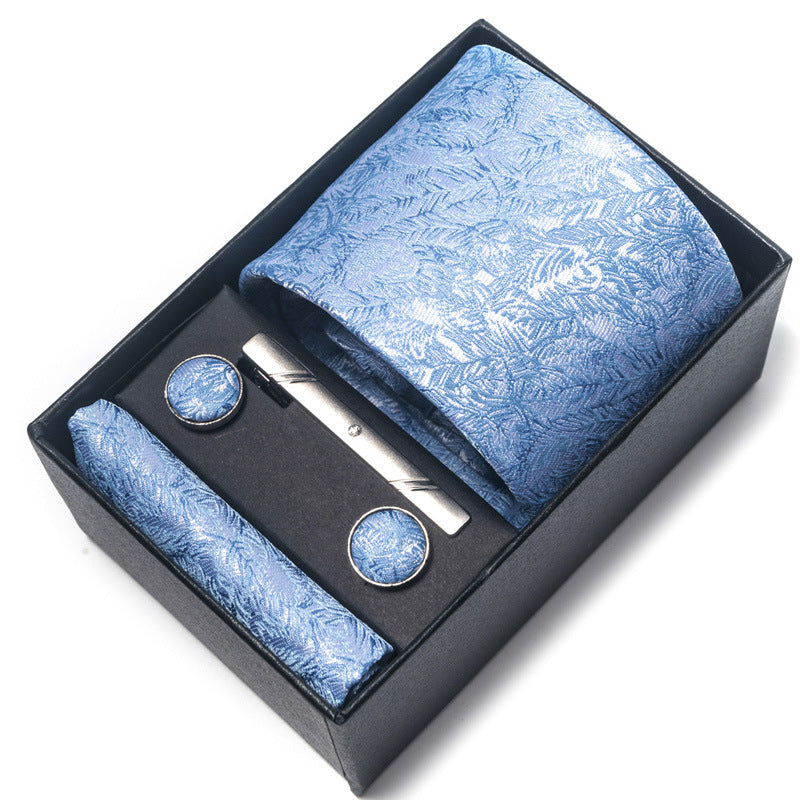 Direct-supply Mens Polyester Yarn-dyed Jacquard Formal Tie