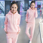 Korean Plus Size Plus Cashmere Casual Sportswear Suit