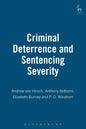 Criminal Deterrence and Sentencing Severity - Paperback