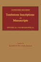 Tennessee Records: Tombstone Inscriptions and Manuscripts - Paperback