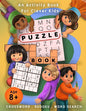 Crossword, Sudoku, & Word Search Puzzle Book: An Activity Book For Clever Kids Age 8+ - Paperback