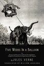 Five Weeks In a Balloon: With Illustrations - Paperback