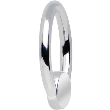 16G 5/16 BCR Steel Captive Ring 4mm Flat Disc