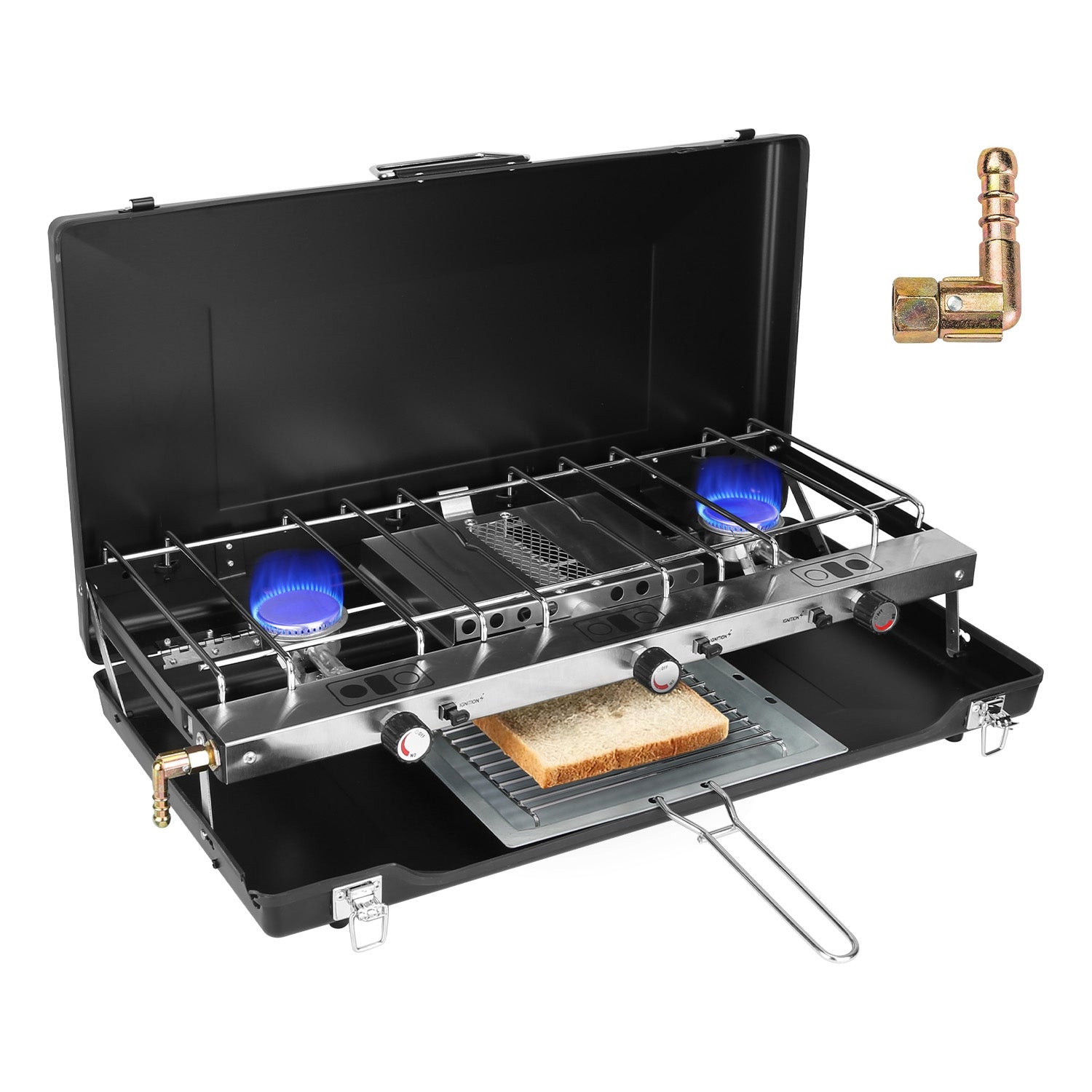 3 Burner Camping Stove