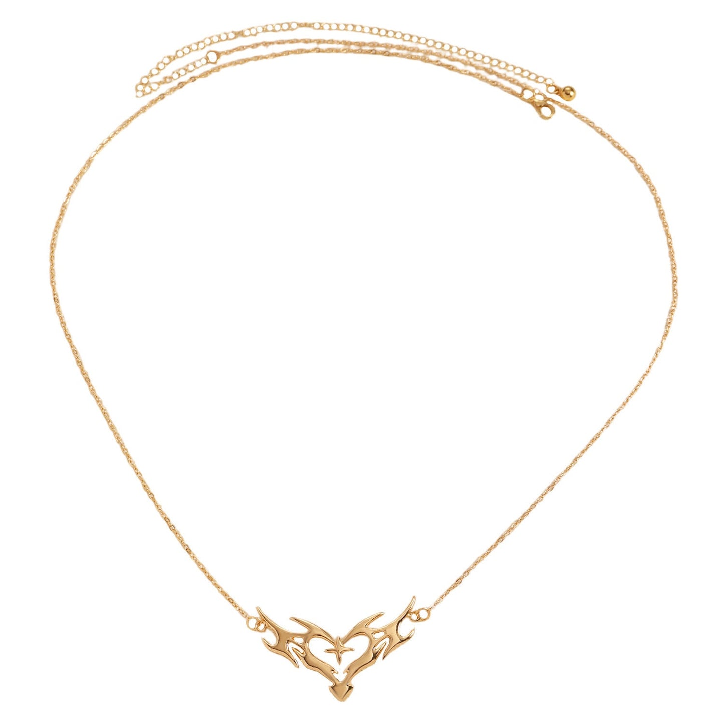 Elegant And Sexy Zircon Heart-Shape Wing Waist Chain