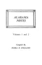 Alabama Notes, Volumes 1 and 2 - Paperback