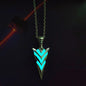 Retro Film And Television Peripheral Sword Luminous Necklace