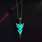 Retro Film And Television Peripheral Sword Luminous Necklace