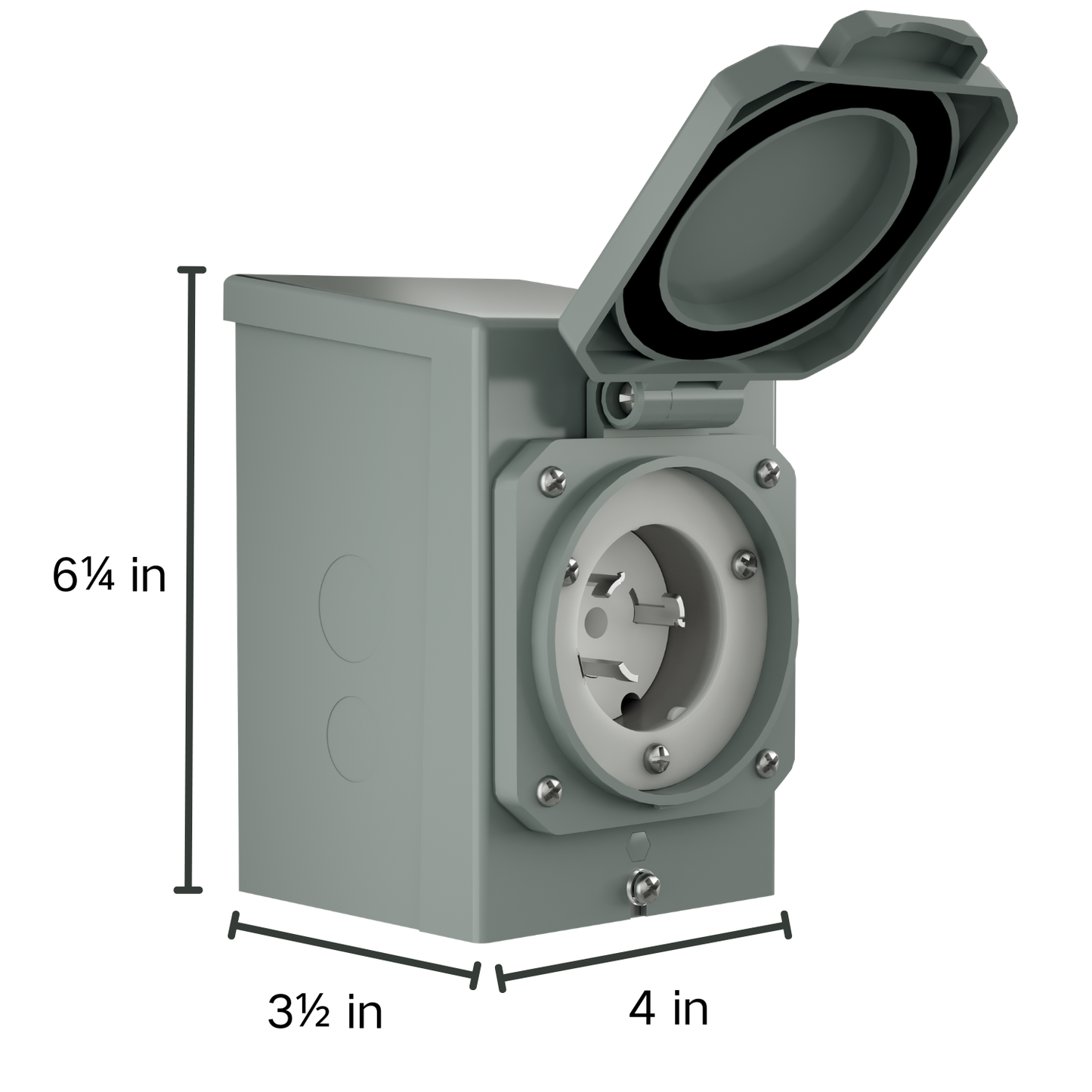 Nature's Generator 50A Power Inlet Box