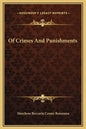Of Crimes and Punishments - Hardcover