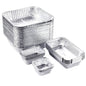 51-Packs: IMAGE 4 Size Aluminum Loaf Pans Disposable Premium Heavy-Duty Tin Foil