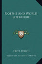 Goethe and World Literature - Paperback