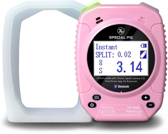 Shot Timer for Shooting Competition,Shot Timers with Protect Cover,Seamless Connection Device, Shooting Timer for Training&Dry Fire