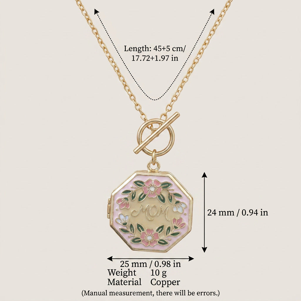 Heart-shaped Pendant Openable Necklace