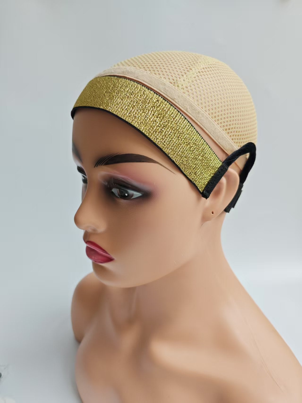 Portable Elastic Band Stretchy Strap Velcro Hairband