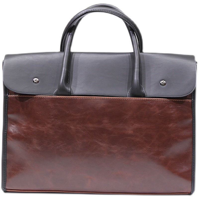 Fashionable Briefcase Business Crossbody Handbag