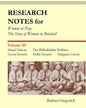 Research Notes for Women at Play: The Story of Women in Baseball: Maud Nelson, The Philadelphia Bobbies, Leona Kearns, Margaret Gisolo, Nellie Kearns - Paperback