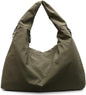Women Slouchy Hobo Bag - Large Nylon Shoulder Crossbody Tote Handbag