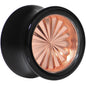 Black Acrylic Pink Flashy Tire Rim Saddle Plug 2G to 20mm