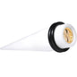 White Acrylic Gold Flashy Tire Rim Taper 2G to 20mm