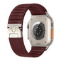 Fabric Bands Compatible with Apple Watch Ultra Band 49mm 46mm 45mm 44mm 42mm 38mm 40mm 41mm Men Women Nylon Sport Loop Strap for iWatch Series Ultra SE 10 9 8 7 6 5 4 3 2 1 (Red Wine 42mm(Series 3)/44mm/45mm/46mm/49mm)