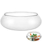 BESPORTBLE Transparent Desktop Aquarium Tank 9.52x9.52x3.93in 2800ml Plastic