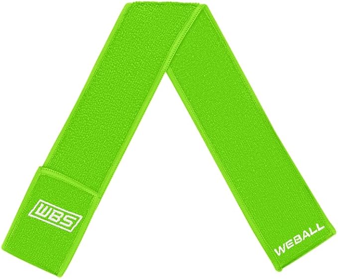 Streamer Football Towel, Sports Towel with Hook and Loop Fastener to Clean Football Visor and Gloves (Seattle Green, Adult)