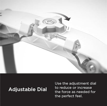 ROLL Recovery R8 Plus (Alpine White) - Deep Tissue Massage Roller