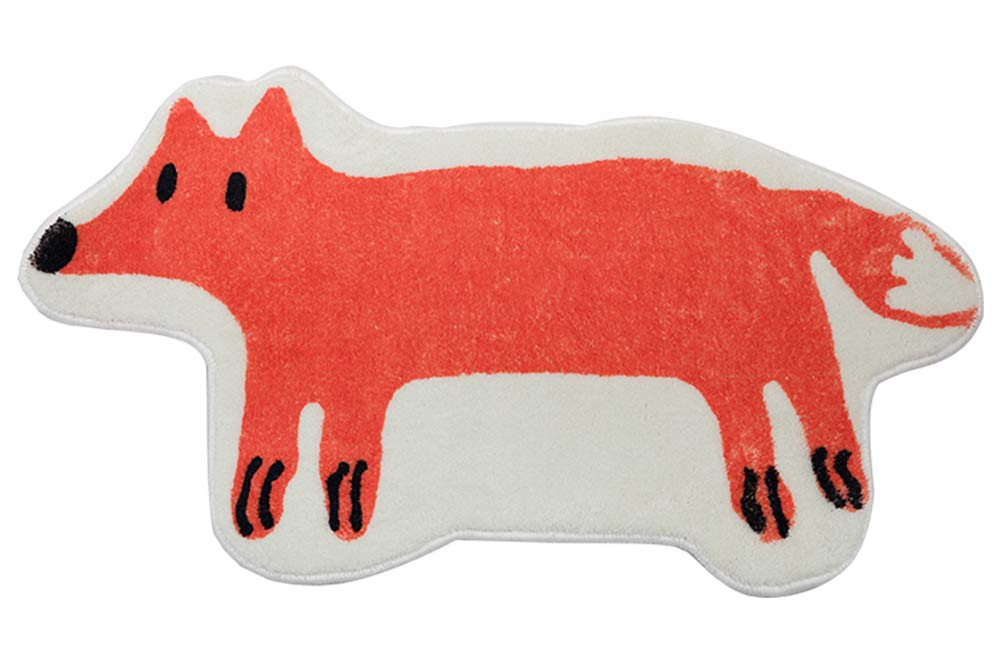 Fennco Styles Kids Cartoon Small Area Rug - Animal Design Soft Non-Slip Carpet Play Mat for Boys Girls Bedroom Décor, Kids Playroom, Living Room, Nursery Décor