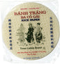 Three Ladies Spring Roll Rice Paper ( Round 22 Cm )