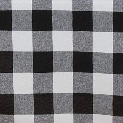 Fennco Styles Buffalo Plaid Collection Classic Checked Cotton Blend Table Linens