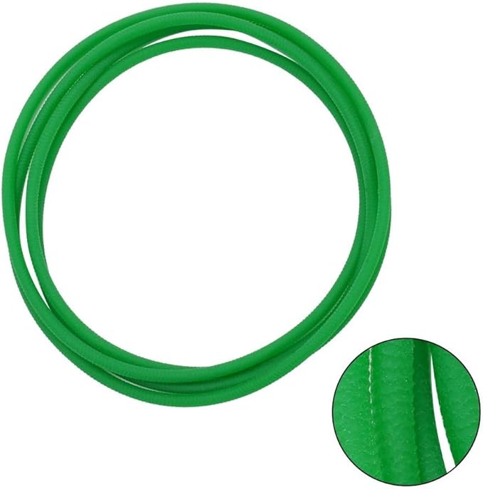 Bicycle Roller Drive Replacement, Replacement Belt for Indoor Stationary Bike, Long Lasting Bicycle Roller Drive Replacement Belt, 5mm Perimeter 185cm(Green)