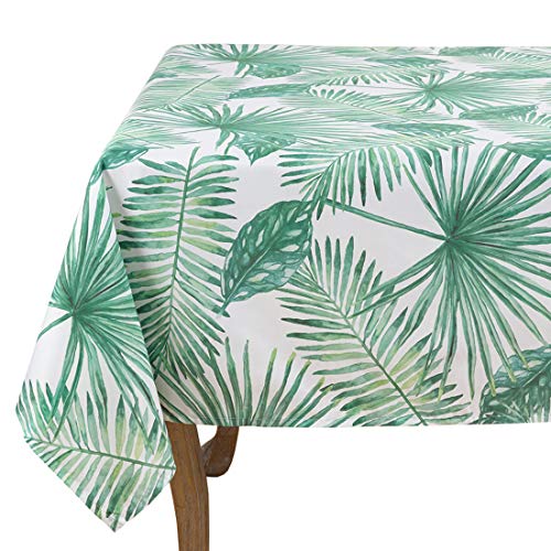 Fennco Styles Decorative Multi Leaf Printed Tablecloth