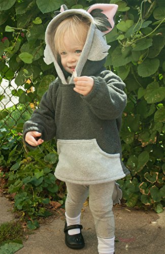 stylesilove Unisex Baby Boys and Girls Cute Cartoon Animal Design Long Sleeve Pullover Hoodie Soft Fall Winter Outfit