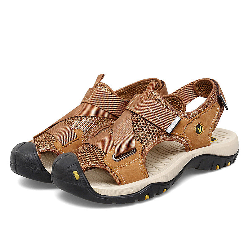 Mens Slip-on Large-size Sandals