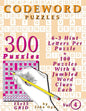 Codeword Puzzles: 300 Puzzles, Volume 4 - Paperback